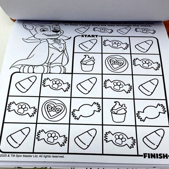 Imagine Ink Books 2 Pack Universal Monsters & PAW Patrol Halloween Activity - Picture 5 of 14